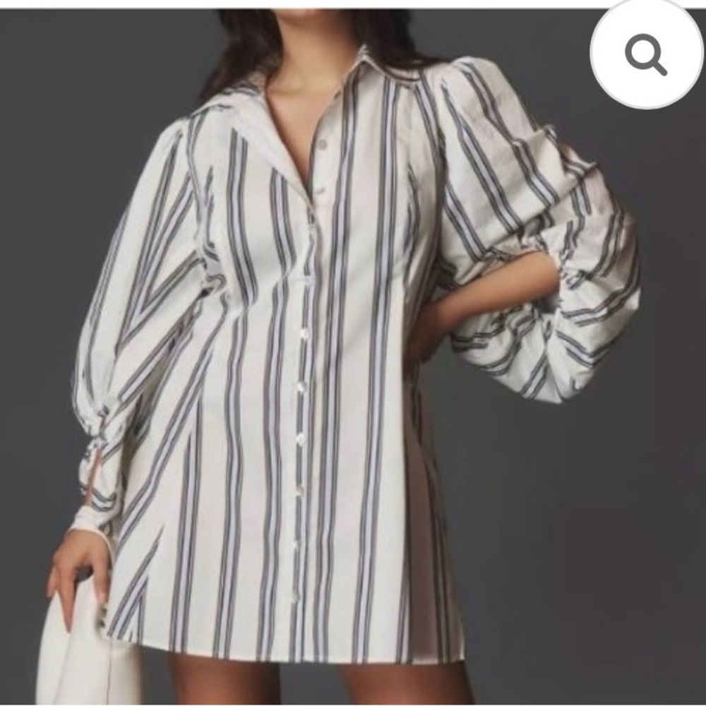 Plenty by Tracy Reese Striped ruched dress NWT